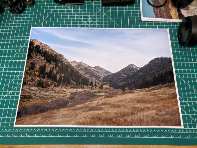 18"x12" print of Mineral King taken on the &ampalpha;7 III