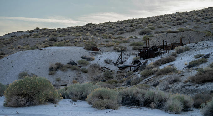 Old mining equipment