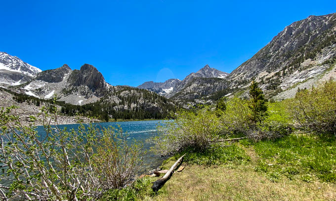 Horton Lake with Four Gables in the background