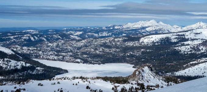 View of the north from Round Top